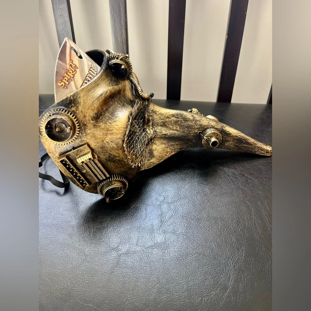NWT Steampunk Bronze Mask for Halloween or other costume parties!